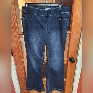 Lane Bryant Women's Boot Cut Jeans - Dark Blue